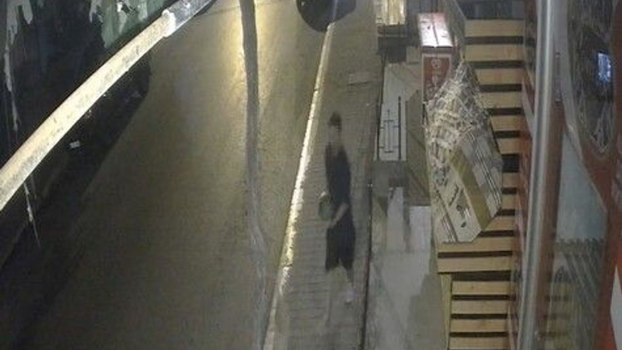 Sultanbeyli’de Geceleri Karpuz Alan Hırsız Kamerada