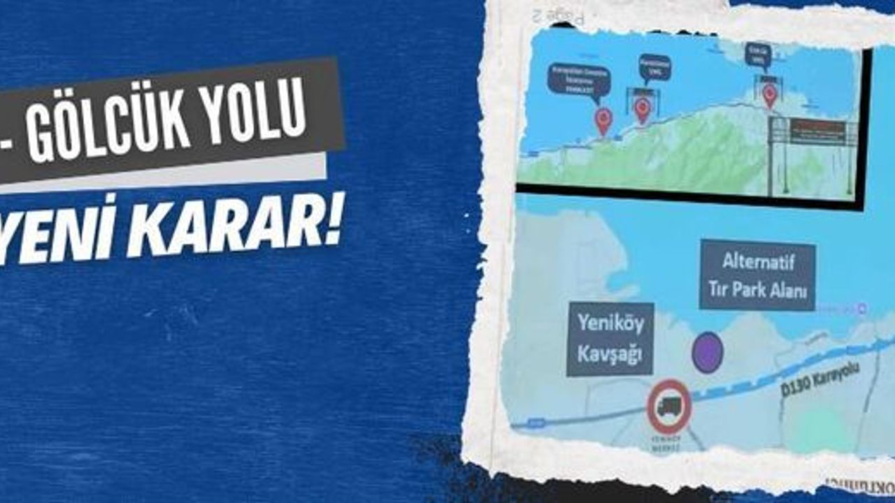 İzmit - Gölcük yolunda yeni karar!