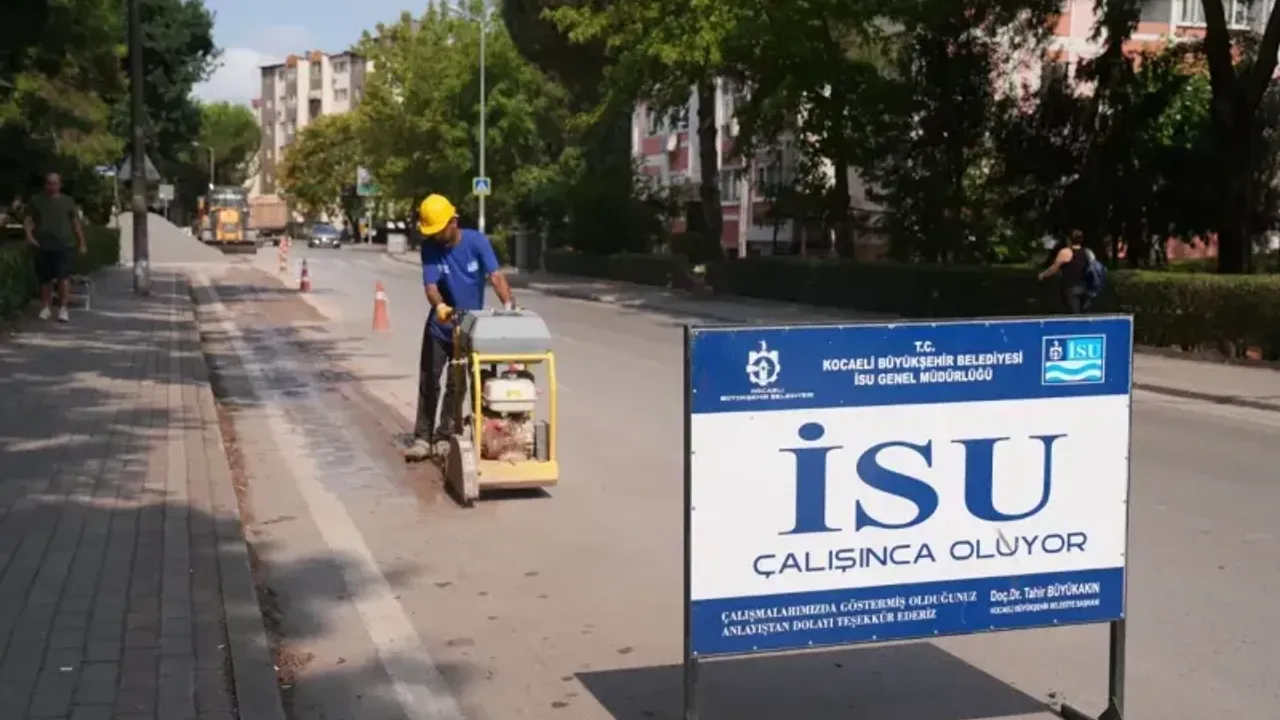 İSU’DAN YAHYAKAPTAN’DA ALTYAPI HAMLESİ