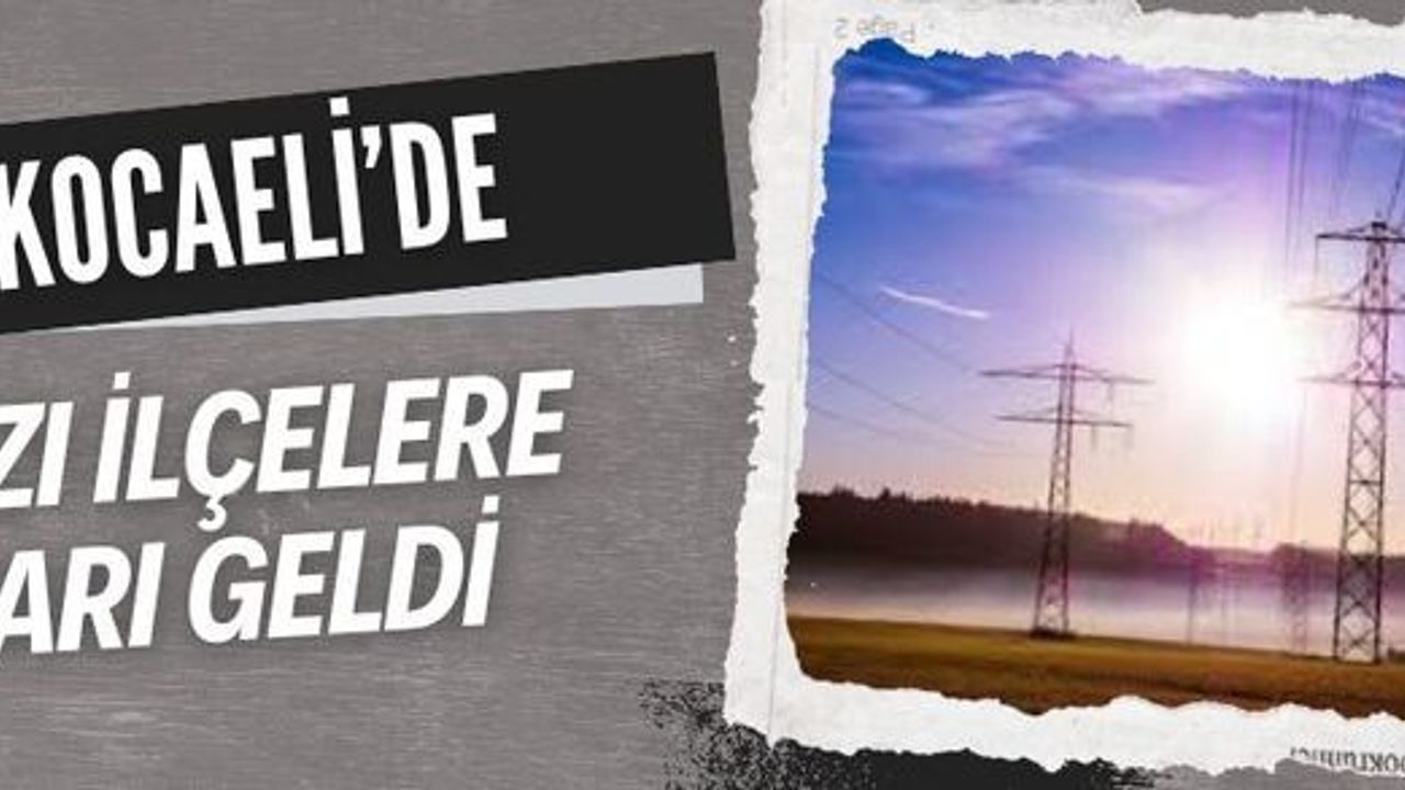 Elektrikler ne zaman gelecek? SEDAŞ duyurdu. Kocaeli’de elektrik kesintisi yaşanacak ilçe, mahalle ve sokaklar listesi