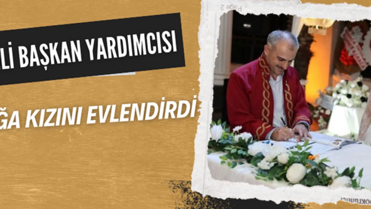 AK Partili Başkan Yardımcısı Arıkboğa Kızını Evlendirdi