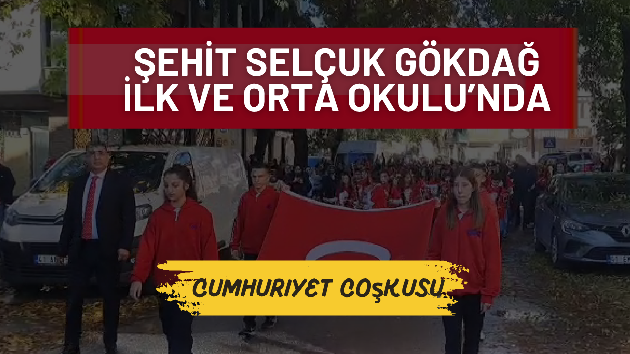 İzmit Şehit Selçuk Gökdağ Okulu’nda 29 Ekim Coşkusu