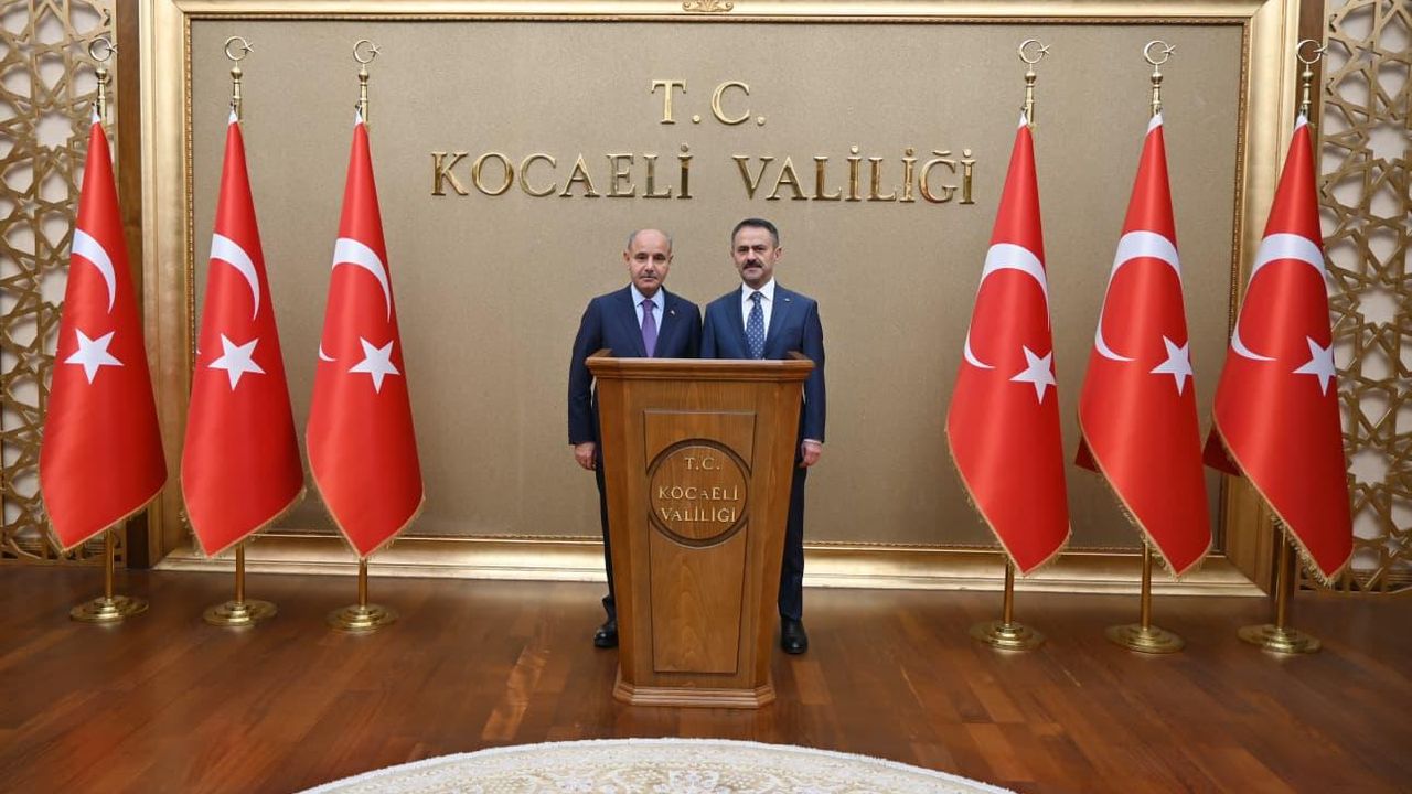 İçişleri Bakan Yardımcısı Mehmet Aktaş, Vali İlhami Aktaş’ı Ziyaret Etti