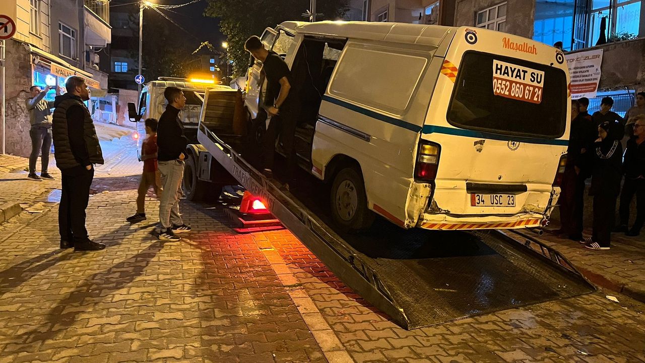 Küçükçekmece’de hız kazaya neden oldu