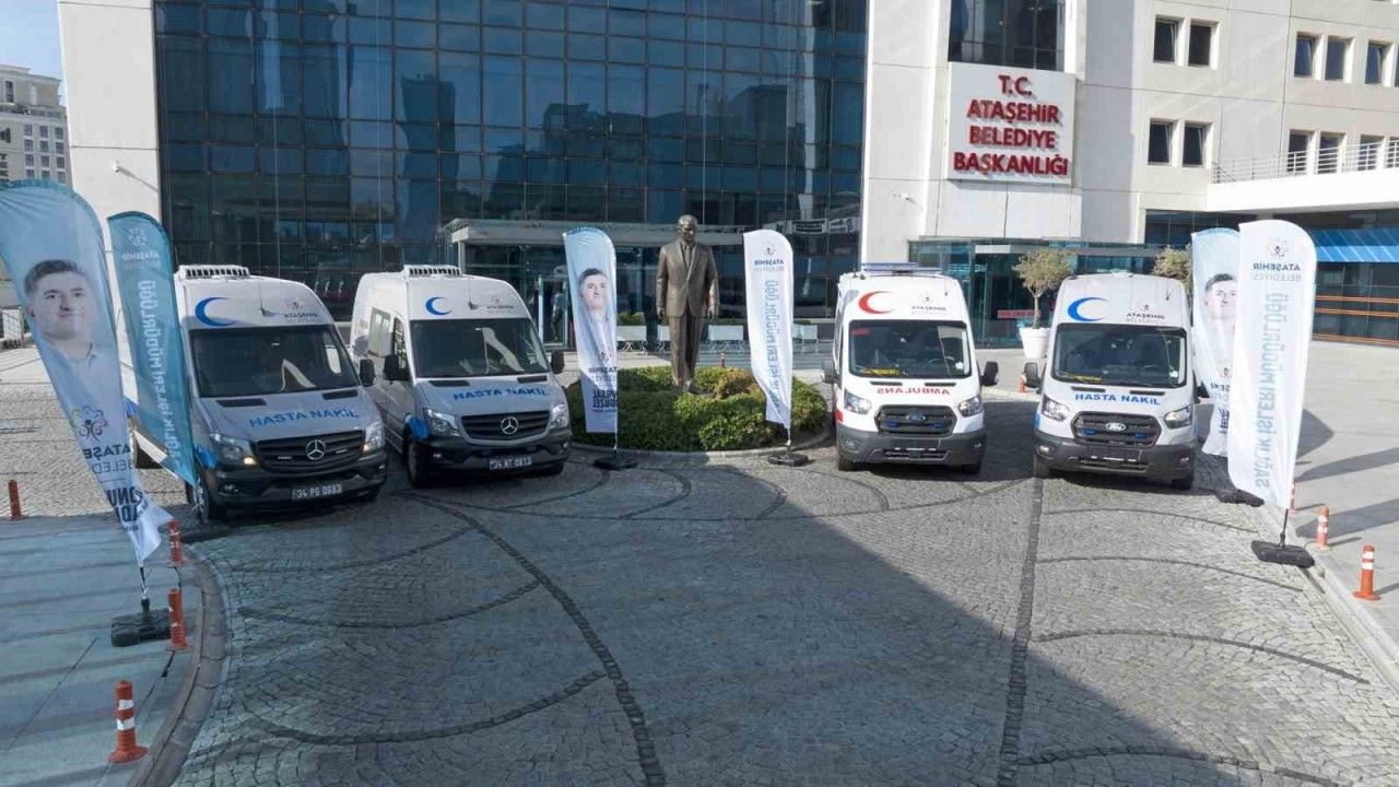 Ataşehir Belediyesi’nden sağlık atağı: Araç filosu genişliyor, hizmet kapasitesi artıyor