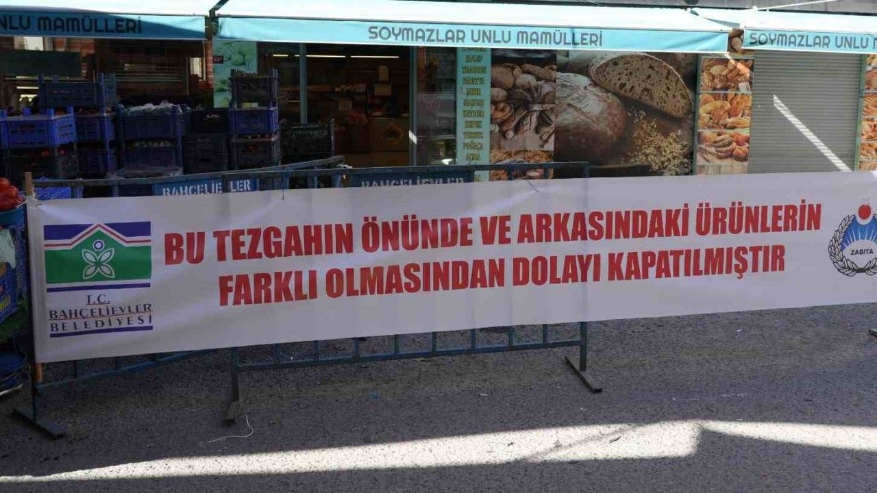 Bahçelievler’de örnek uygulama: Kaba ve yanıltıcı pazarcıya 15 gün tezgah kapama