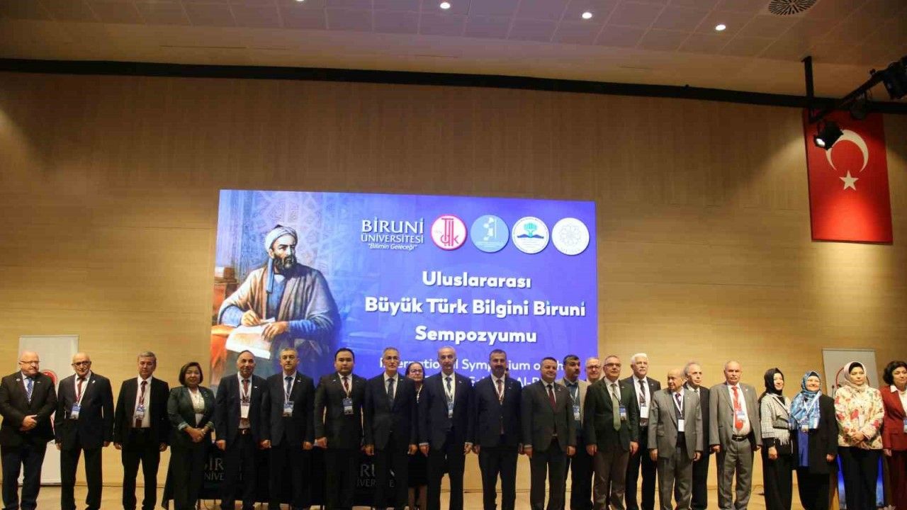 El-Biruni’ye çok yönlü vefa: Uluslararası sempozyumla bilimsel mirası ele alındı