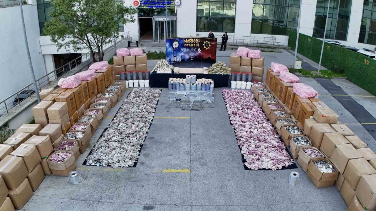 İstanbul merkezli dev narkotik operasyon: 215 gözaltı, 186 tutuklama