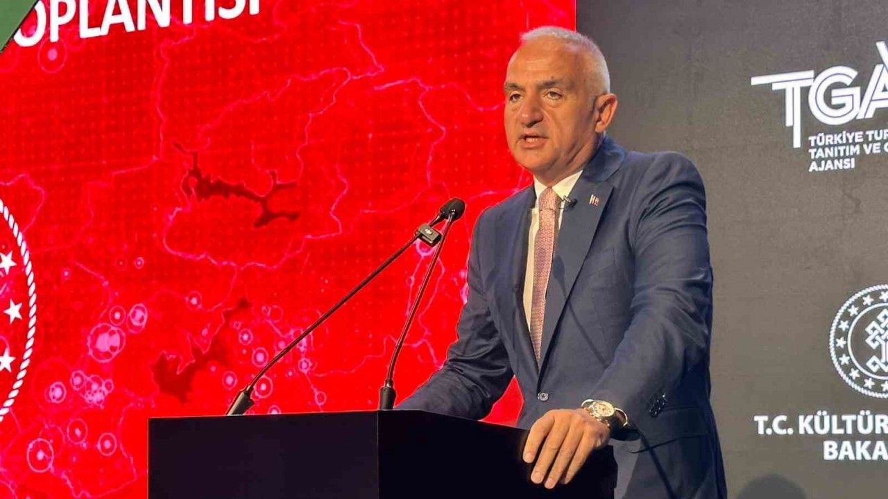 Kültür ve Turizm Bakanı Ersoy üçüncü çeyrek turizm verilerini açıkladı