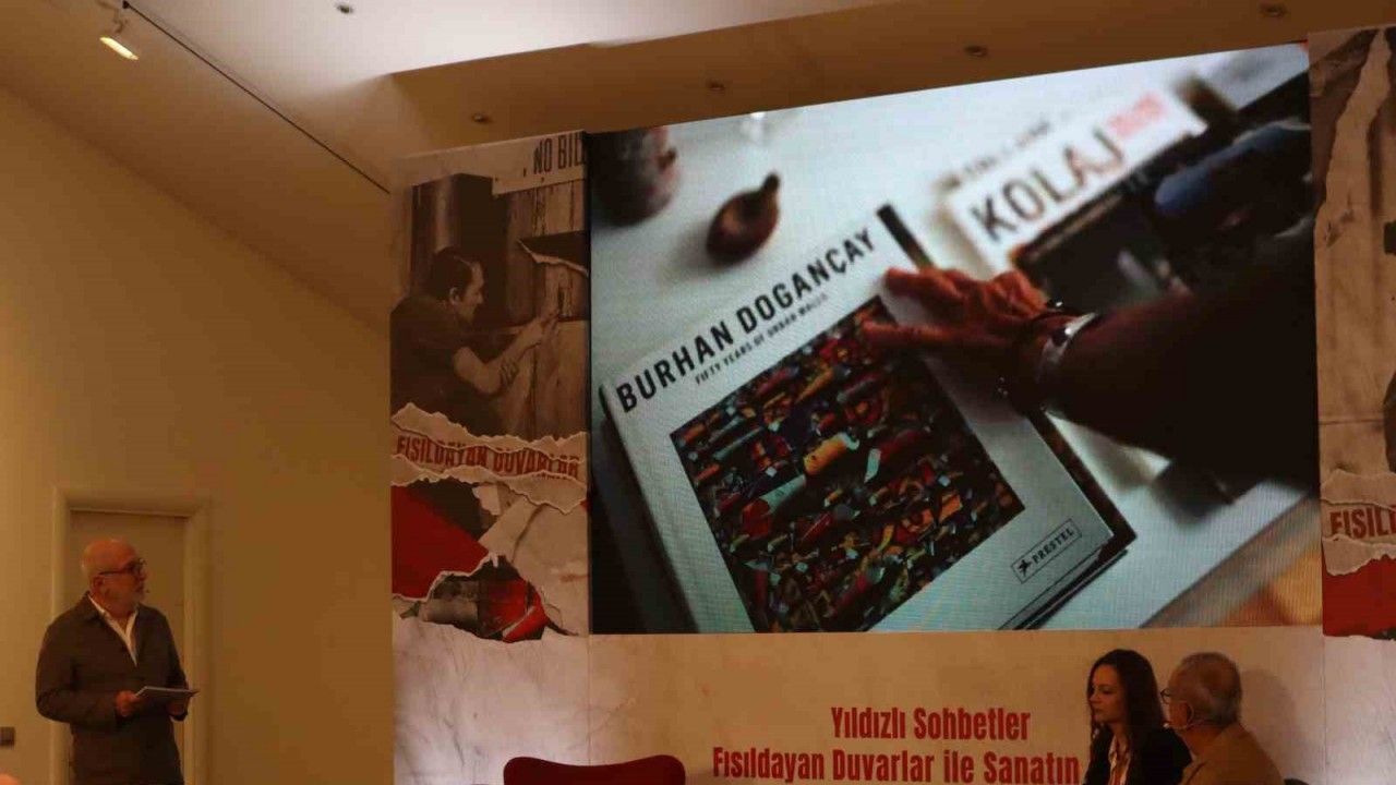 Ressam Burhan Doğançay eserleriyle anıldı
