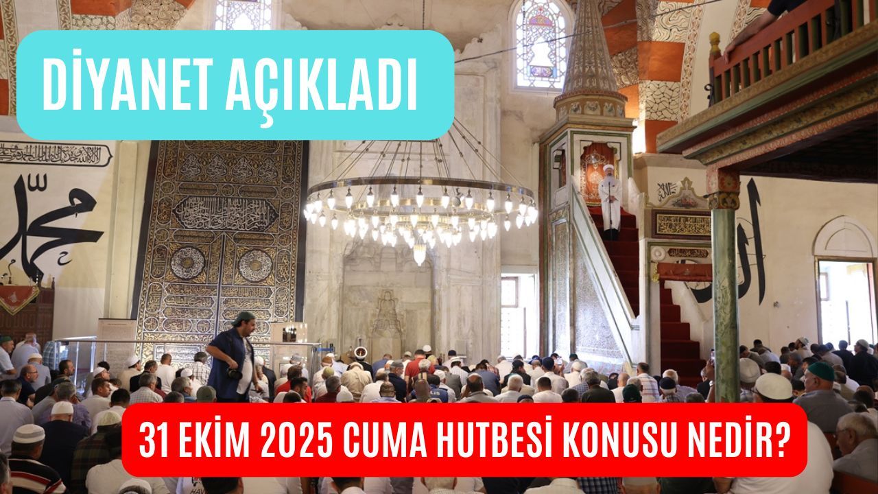Cuma hutbesinde dijital tehlikeler öne çıktı! 31 Ekim Cuma Hutbesi'nin tam metni