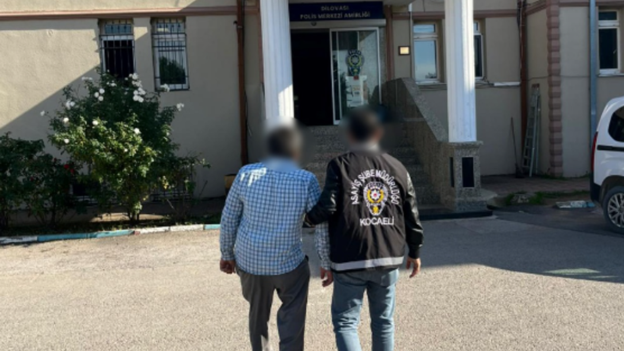 Kocaeli'de Hakkında Kesinleşmiş Hapis Cezası Bulunan Şahıs Yakalandı