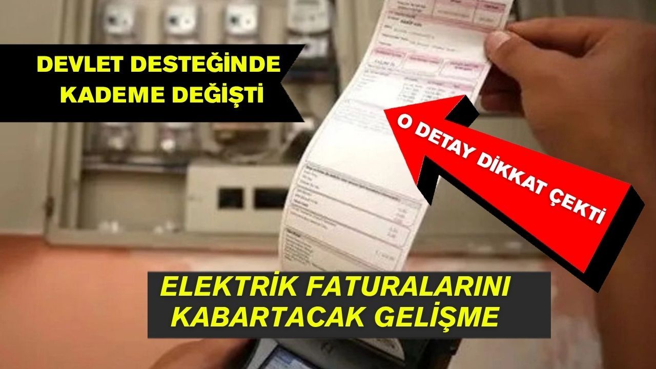 Elektrik faturasına devlet freni kalkıyor! Yeni sınırı geçen yandı!