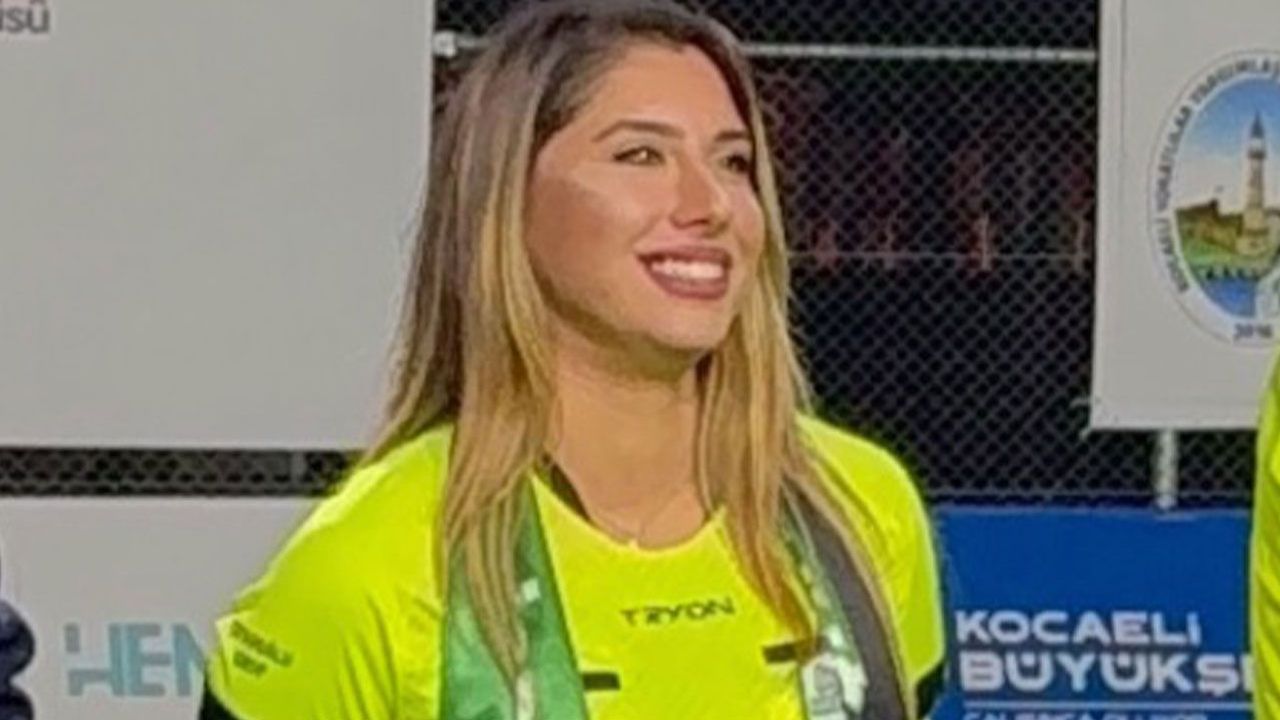 Hakem Elif Karaaslan Kocaeli’de Maçtan Çok Konuşuldu