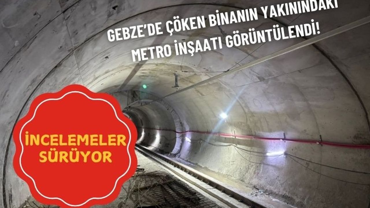 Gebze’de 4 Kişiye Mezar Olan Binanın Yakınındaki Metro Hattı Hasar Almadı