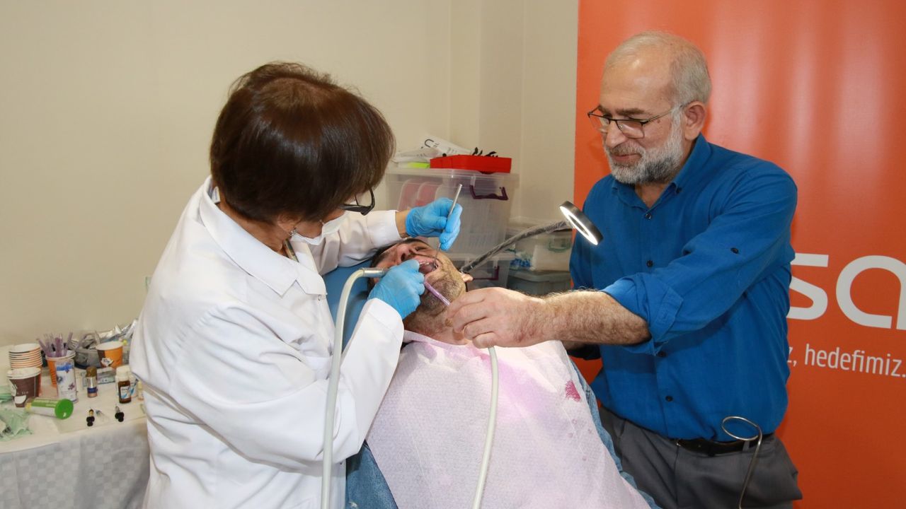Gonca’da anlamlı buluşma: 220 özel öğrenciye ücretsiz diş tedavisi