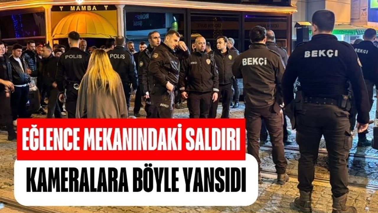 İzmit’te Eğlence Mekanı Önünde Silahlı Saldırı: Güvenlik Kamerası Ortaya Çıktı