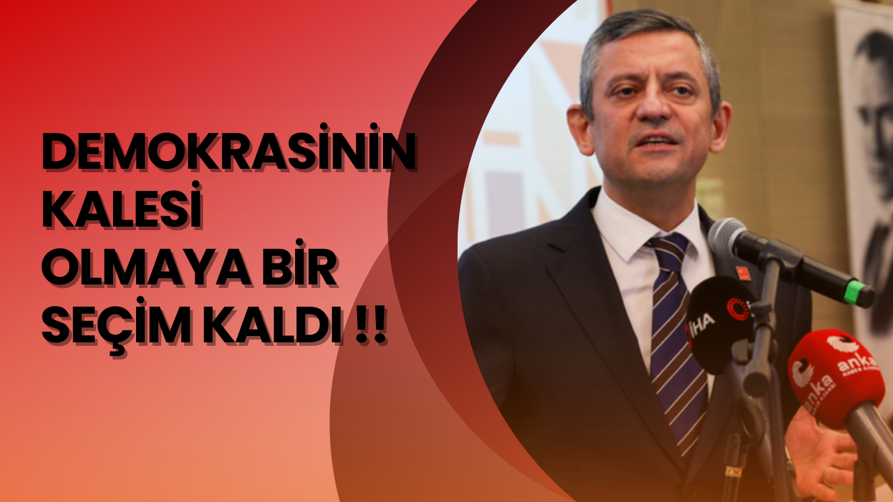 Özgür Özel Arnavutköy’de konuştu