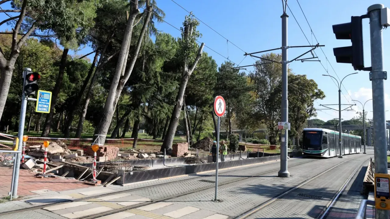 Kocaeli’de tramvayda kapasite artıyor: 5 istasyonda genişletme çalışması