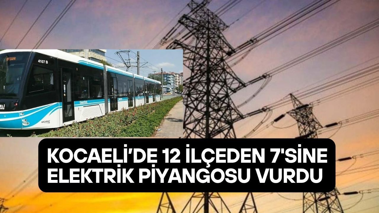 Elektrikler en ihtiyaç anında gidecek! Kocaeli’de birçok ilçe gündüz karanlıkta kalacak
