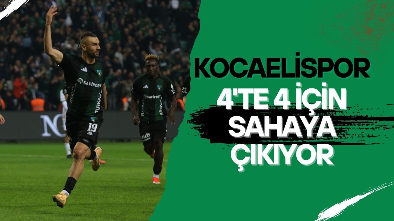 Kocaelispor'da Hedef: Seriyi Sürdürmek!