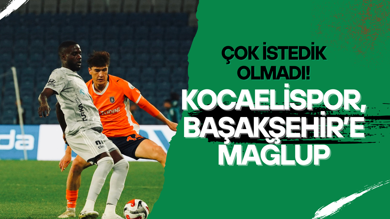 Çok istedik ama hakeme yenildik! 1-0