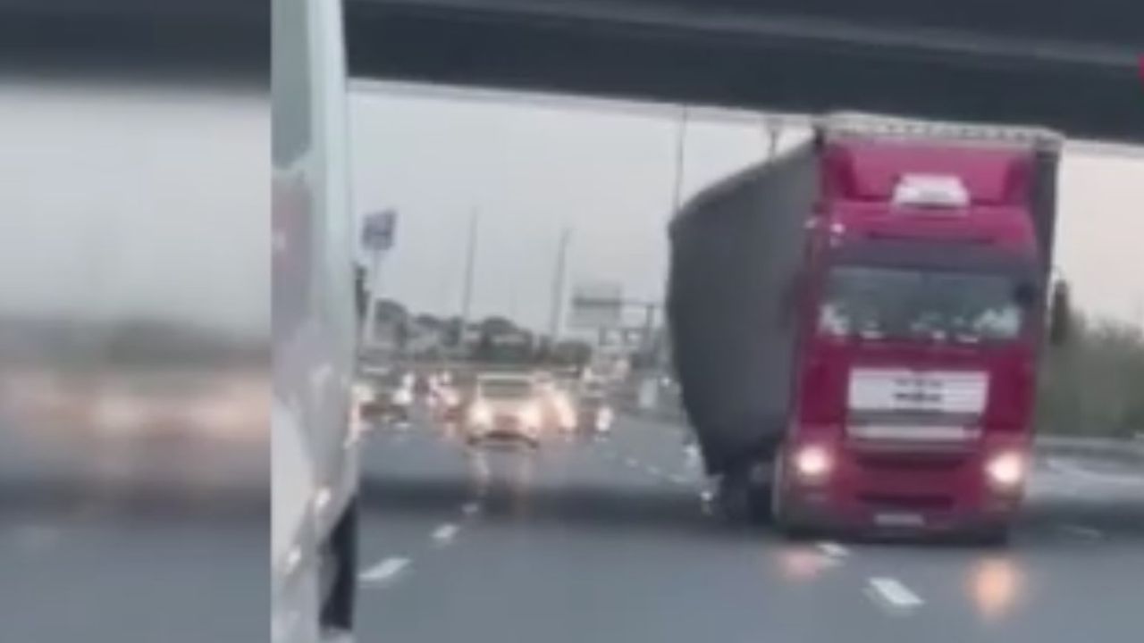 Yabancı plakalı Tır trafiği birbirine kattı