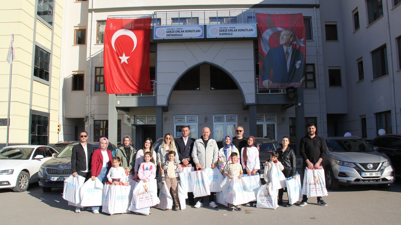 Gebzeli Miniklerden Lösemili Çocuklara Yürek Isıtan Destek