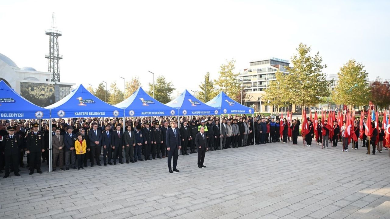 Atatürk, vefatının 87. yılında Kartepe’de saygı ve minnetle anıldı