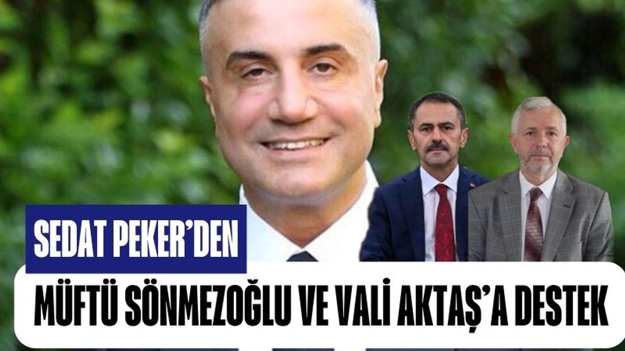 Sedat Peker’den Kocaeli’deki Atatürk İçin Kur’an Okumasına Destek