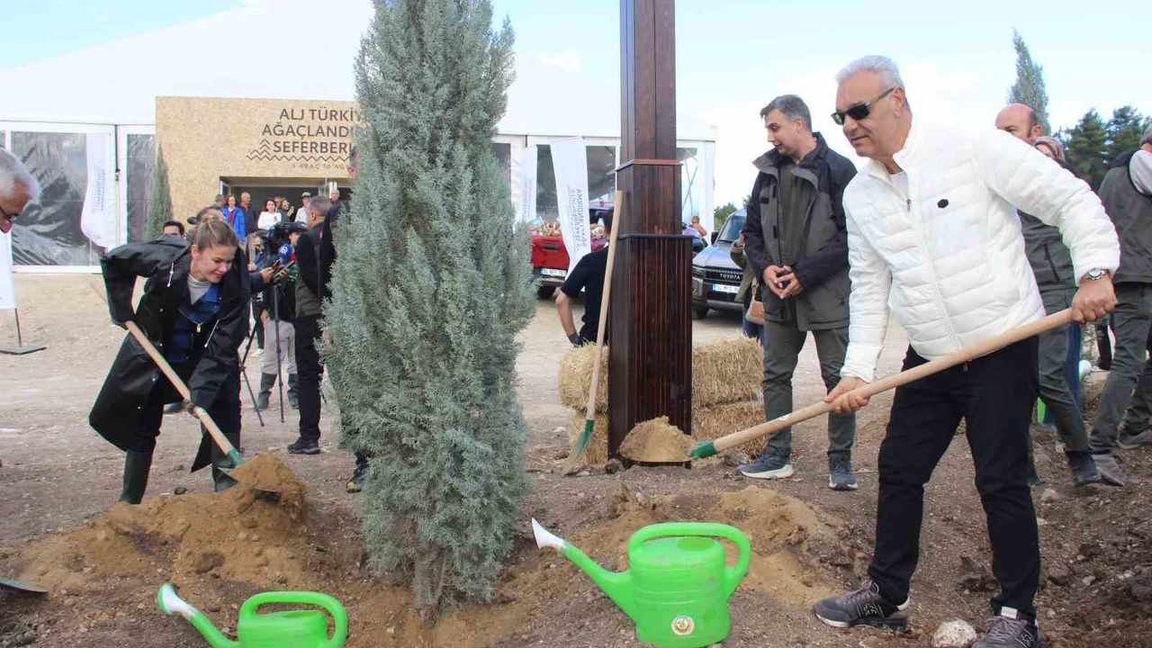 ALJ Türkiye, İzmir’de 312 bin fidanı toprakla buluşturdu