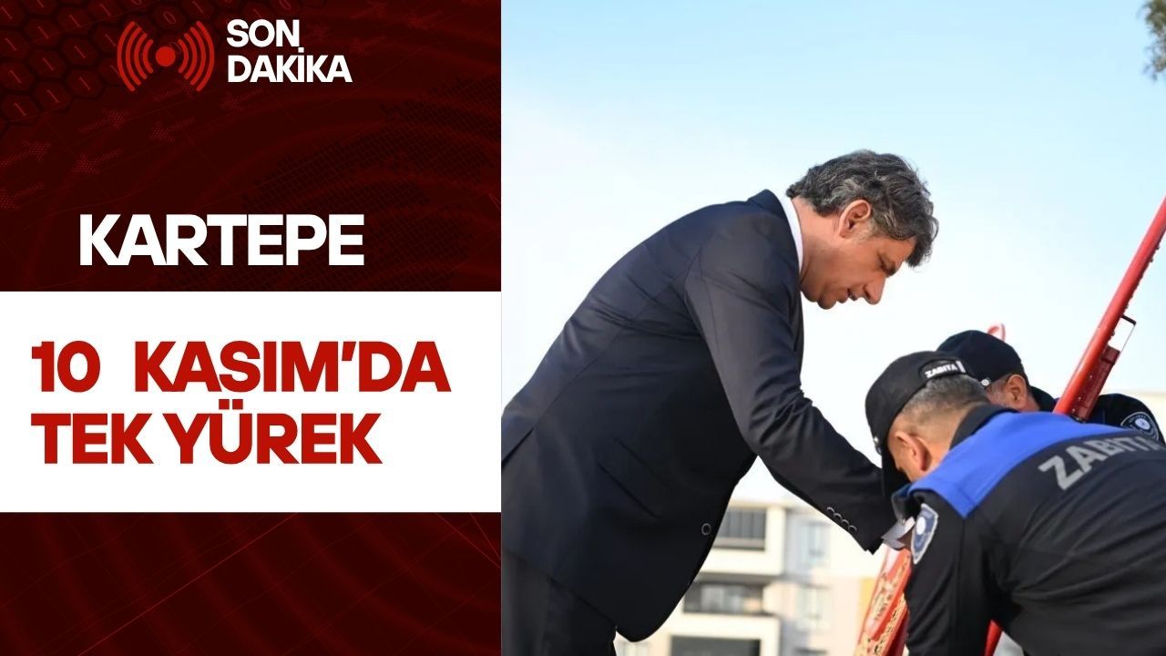 KARTEPE 10 KASIM’DA TEK YÜREK