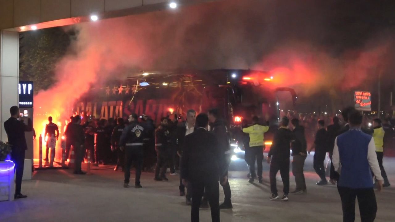 Galatasaray, Kocaelispor maçı için Kocaeli'de