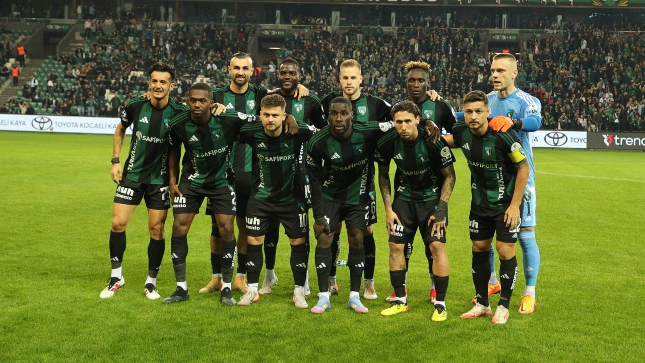Kocaelispor İlk Yarıyı Serdar Dursun’un Golüyle Önde Kapattı