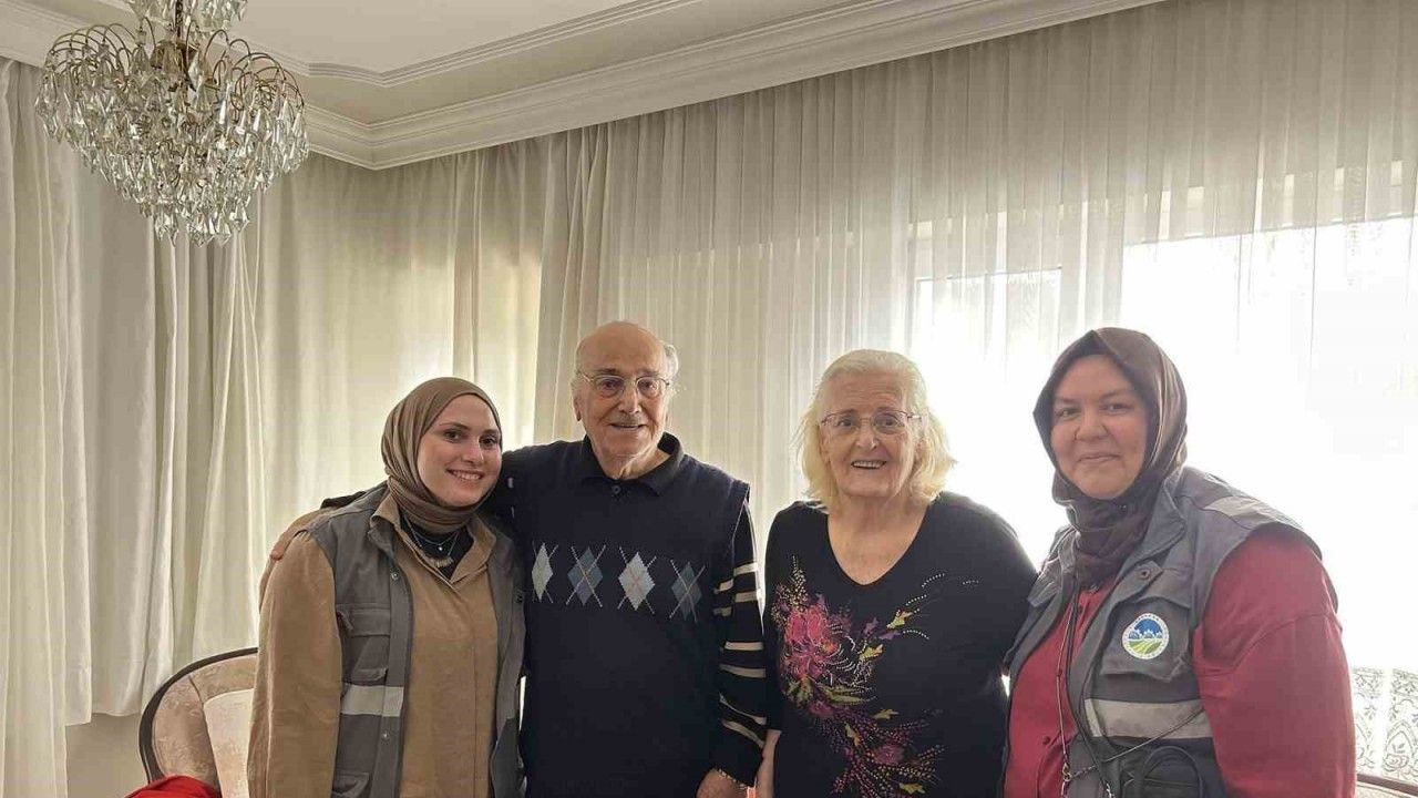 65 yıllık evlilik Sakarya Büyükşehirle kutlandı