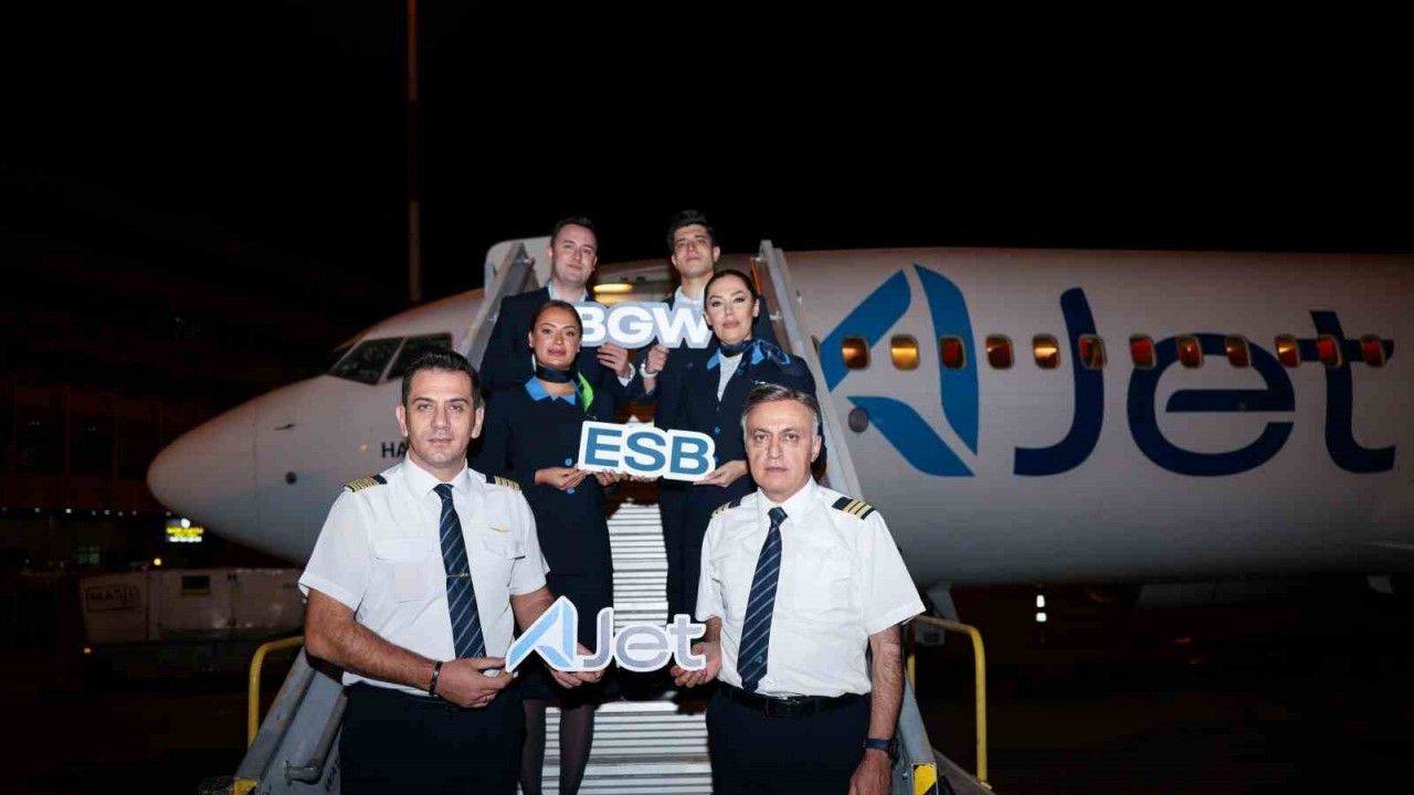 AJet’in Ankara-Bağdat Hattı açıldı