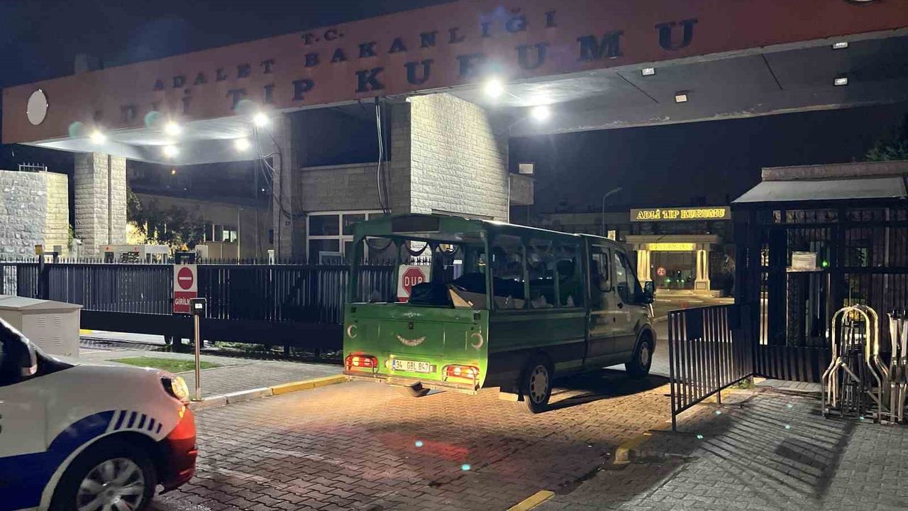 Baba Servet Böcek'in cenazesi Adli Tıp Kurumu'na getirildi
