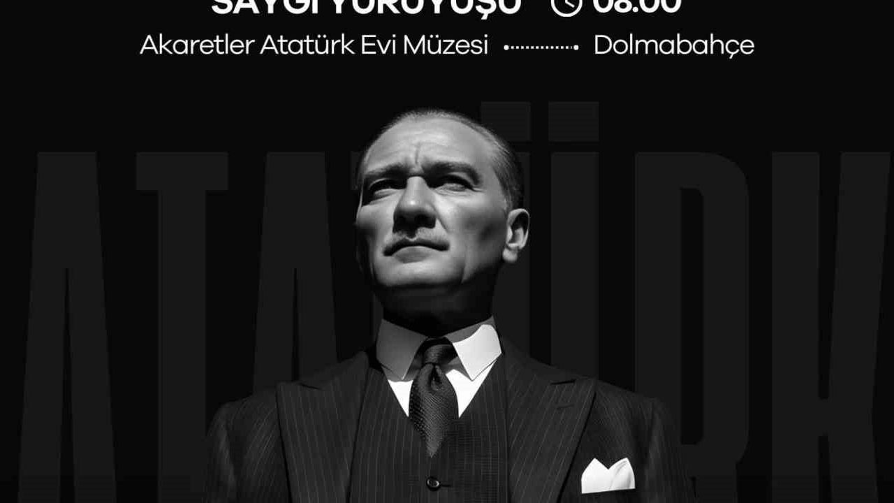 Beşiktaş Belediyesi, 10 Kasım’da saygı yürüyüşü ile Atatürk’ü anacak