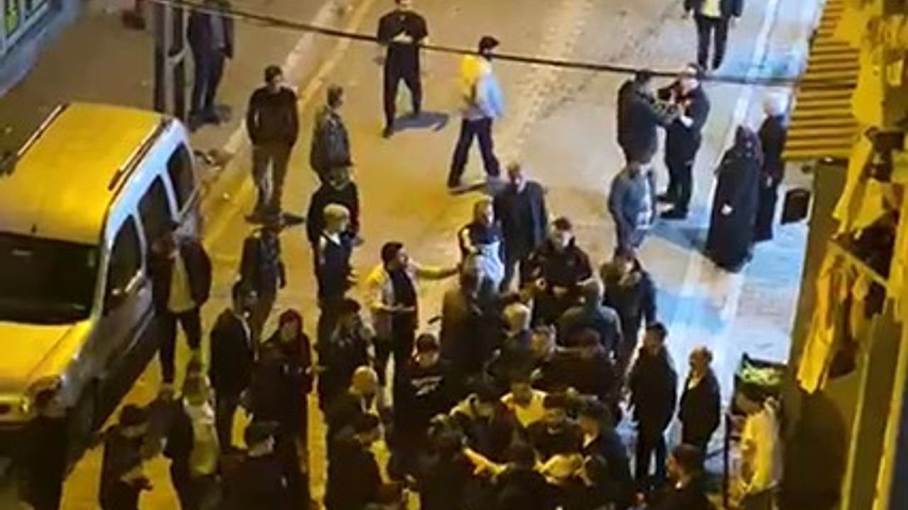 Düğün sonrası iki aile birbirine girdi