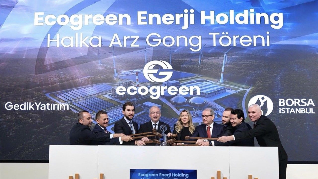 Ecogreen Enerji Borsa’da işlem görmeye başladı: Halka arza 8,94 kat talep