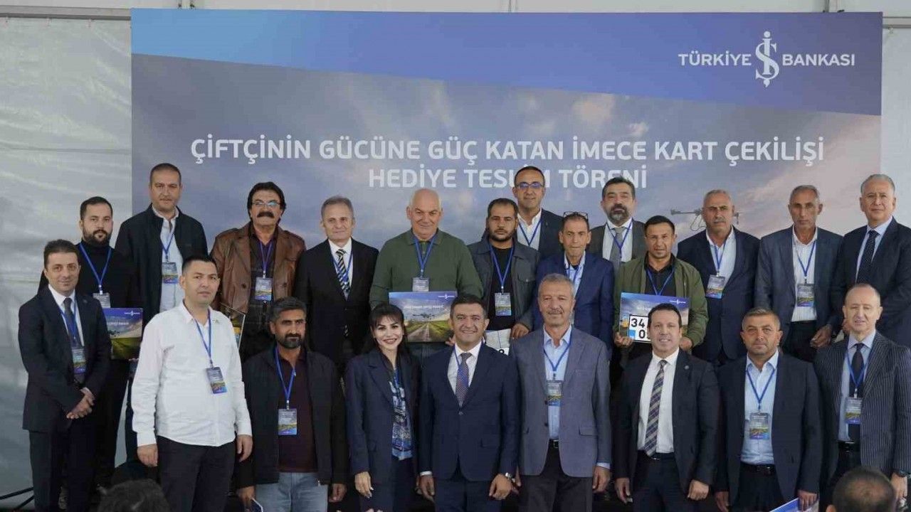 İş Bankası’ndan dikkat çeken tarım hamlesi: İmece Kart kampanyasında ödül yağmuru