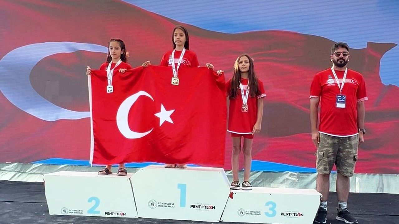 Modern pentatlon sporcusu Deva Çakır Avrupa üçüncüsü oldu