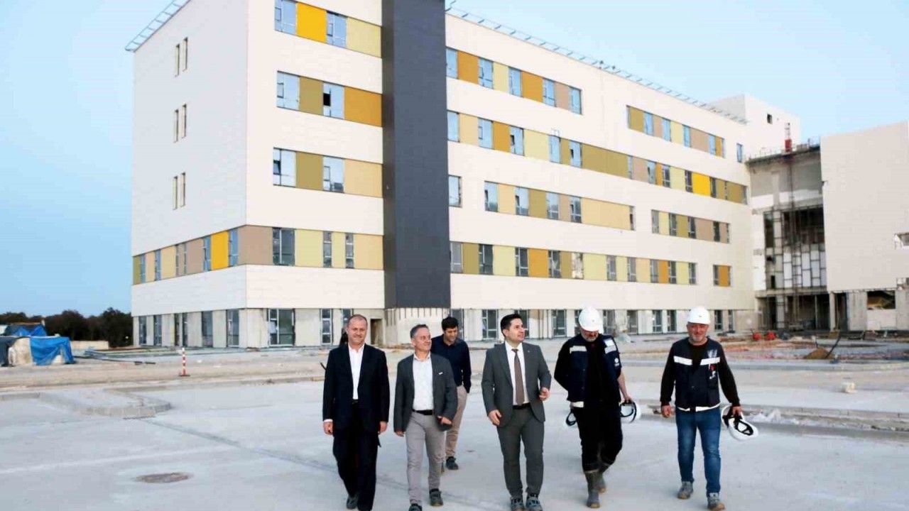 Sakarya Şehir Hastanesi’nin yüzde 82’si tamamlandı