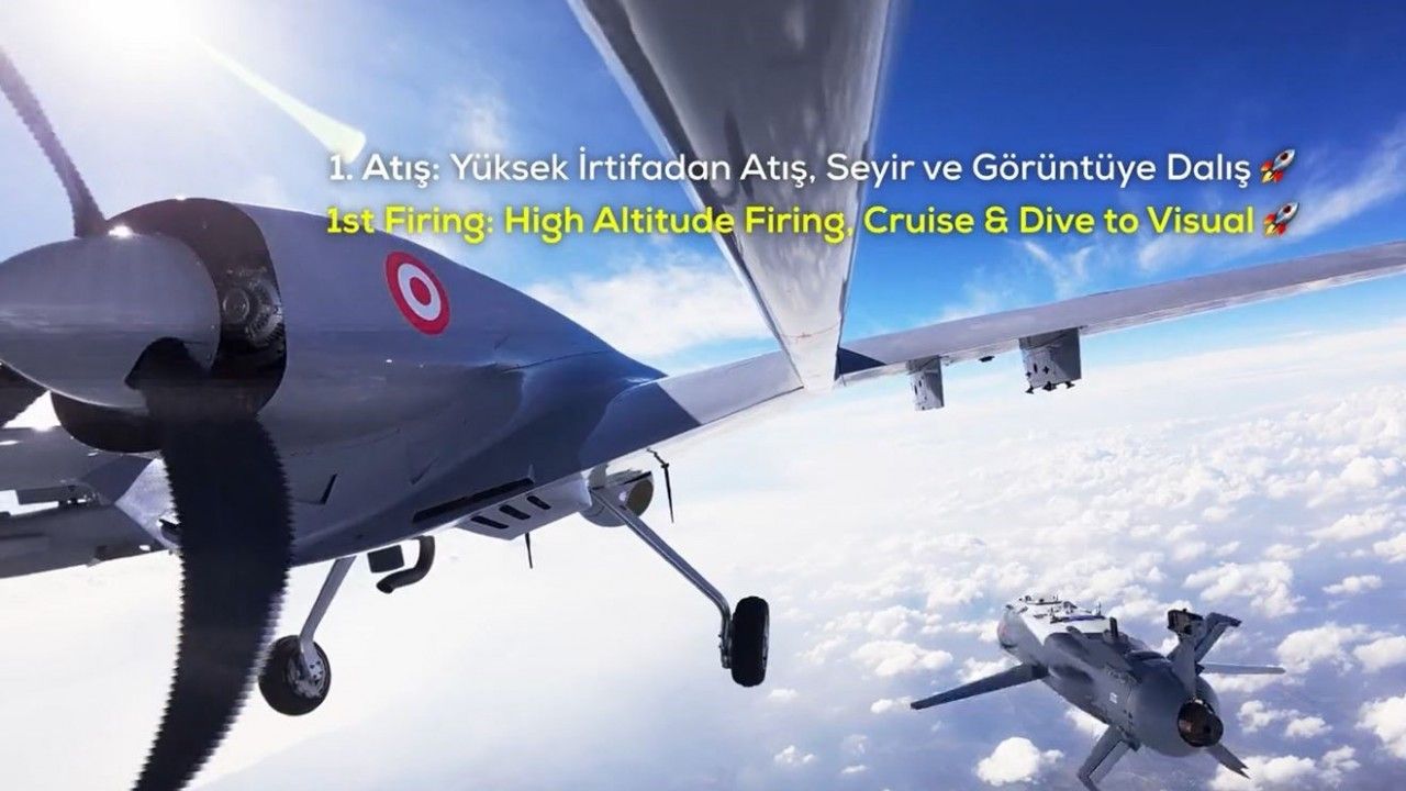 Seyir füzesi KEMANKEŞ-1 atış, seyir ve dalış testini başarıyla tamamladı