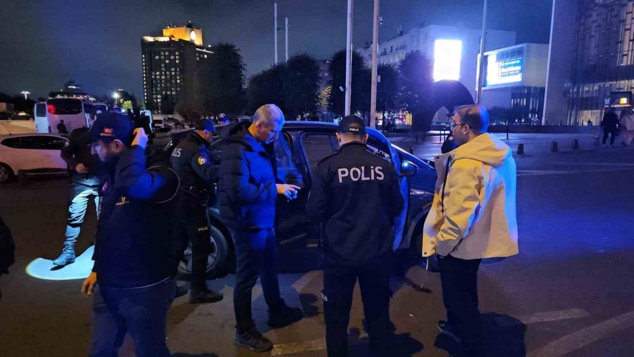 Taksim’de huzur uygulaması