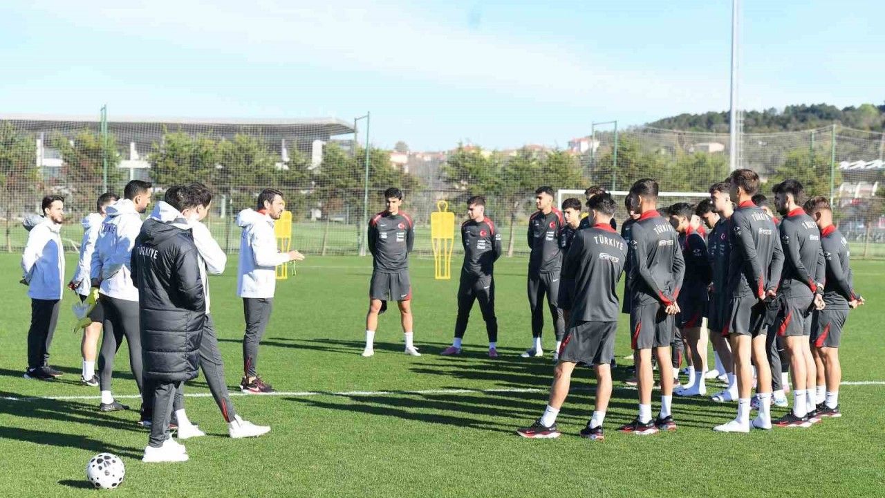 Ümit Milli Takım, Litvanya Maçı Hazırlıklarına Riva'da Başladı