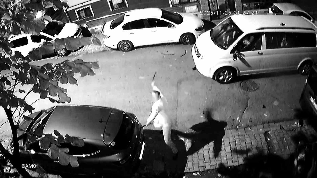 Ümraniye'de saldırgan tarafından aracı parçalanan vatandaş isyan etti