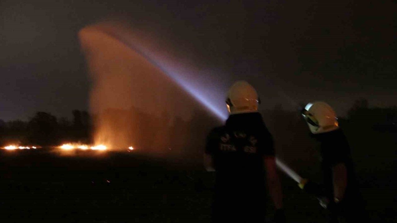 Yasak dinlenmedi, ekipler alarma geçti: Sakarya’da anız yangını paniği