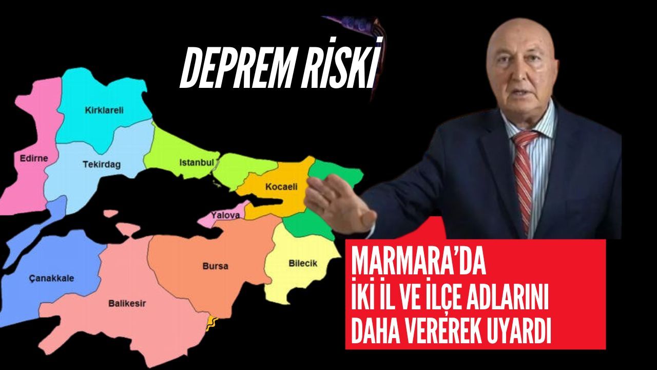 Prof. Dr. Ahmet Ercan’dan sarsıntılı uyarılar! Marmara’da yeni risk haritası mı oluşuyor?