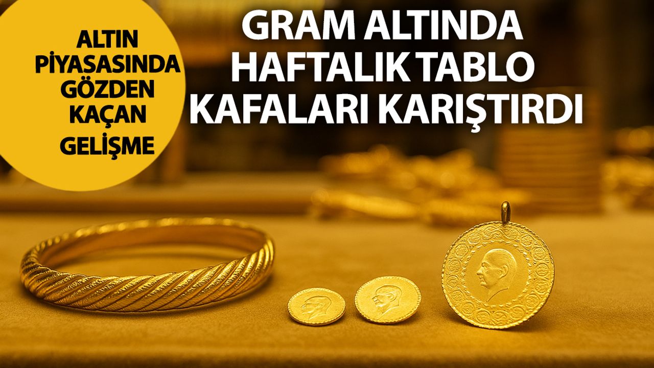 Altın fiyatları sakin görünse de sinsi tablo ortaya çıktı